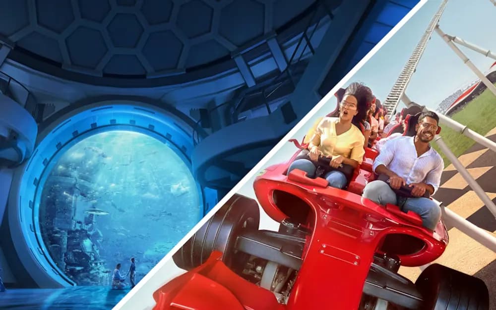 Abu Dhabi Yas Island 2 Park Tickets