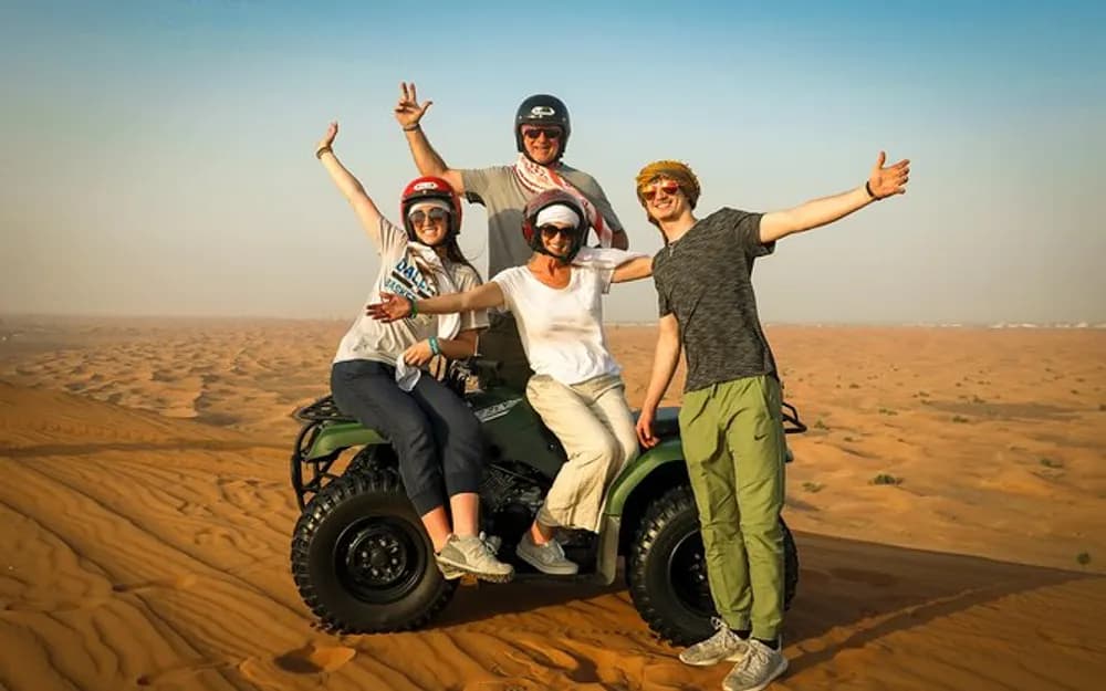 Quad Bike Safari and Sandboarding in Dubai