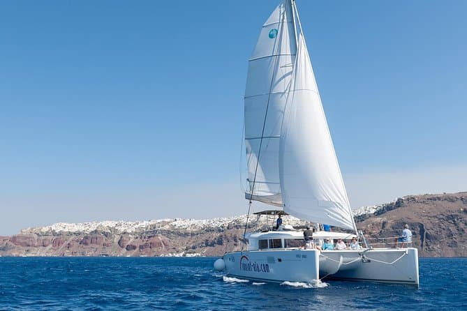 Catamaran Cruise with BBQ and Open Bar from Red Beach