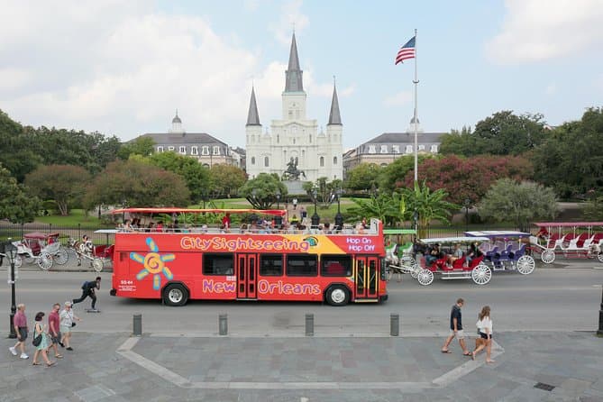 New Orleans Hop-On Hop-Off City Sightseeing Bus Tour