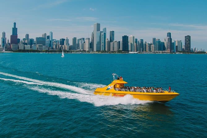 Chicago Lake Michigan Speedboat Ride