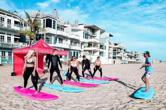 Surf Lesson in Venice Beach