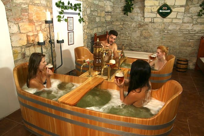 Prague Beer Bath with Unlimited Beer