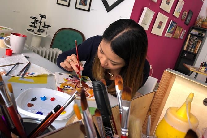 Malaga Picasso Painting Lesson