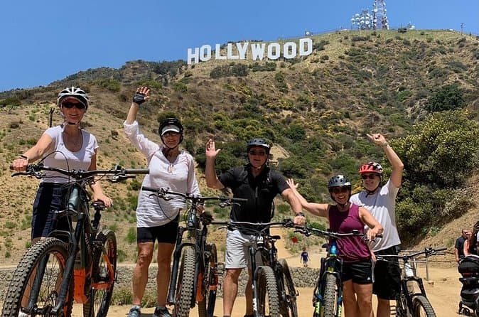 Los Angeles Hollywood Sign Electric Mountain Bike Tour
