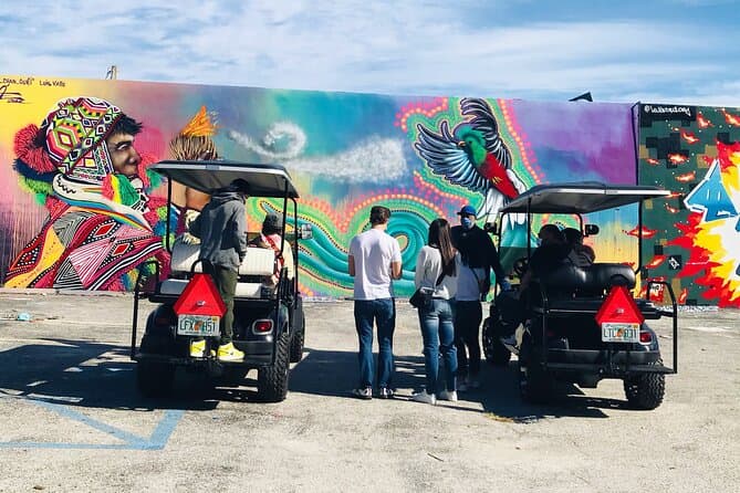 Miami Street Art Tour by Golf Cart