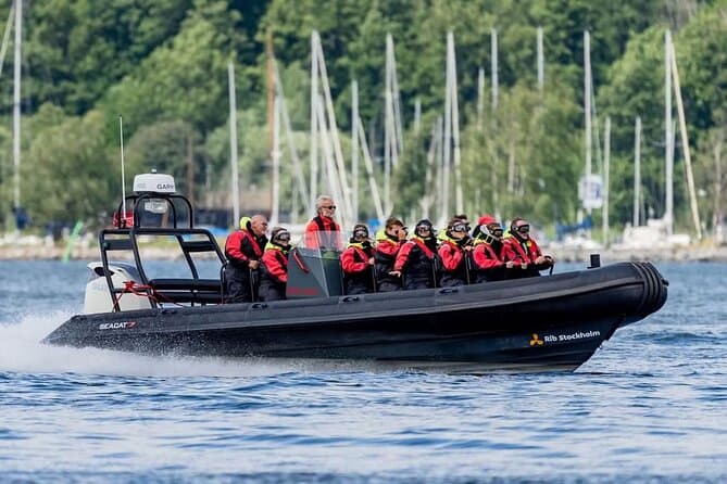 Stockholm Archipelago RIB Speed Boat Tour