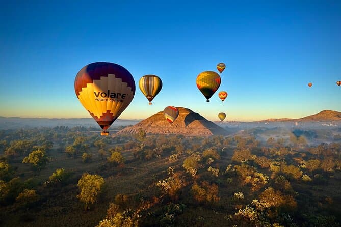 Teotihuacan Air Balloon Flight