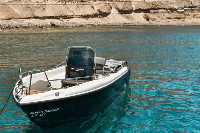 Santorini Licence-Free Boat Rental