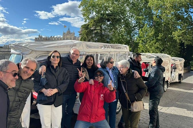 3-Hour Guided Tuk Tuk Tour of Madrid