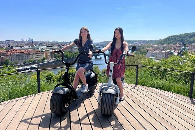 Prague Electric Scooter Guided Tour