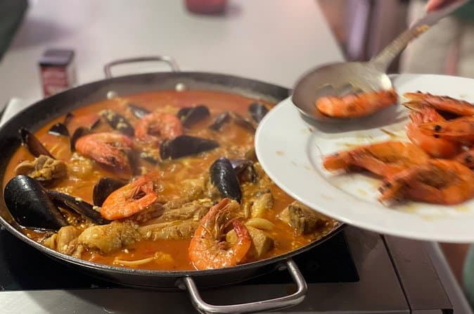 Madrid Paella, Tortilla and Sangria Cooking Class
