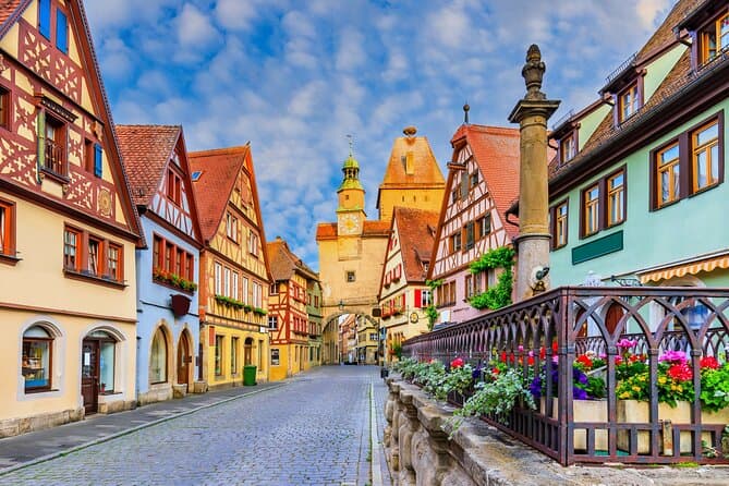 Harburg, Dinkelsbuhl and Rothenburg Private Day Trip from Munich