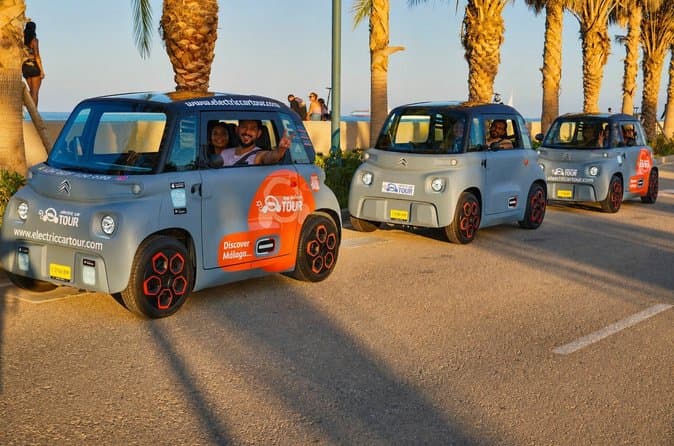Malaga Electric Car Private Night Tour