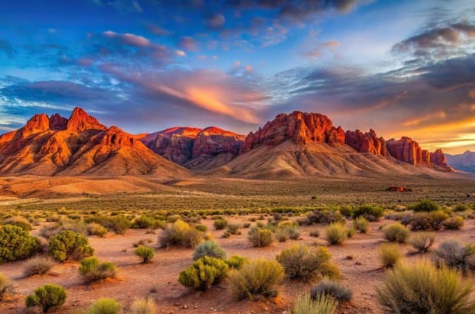 Nelson Ghost Town, 7 Magic Mountains and Hoover Dam Day Trip from Las Vegas