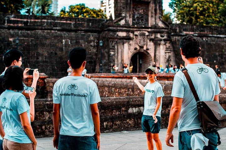 Manila Intramuros Neighbourhood Bamboo Bike Tour