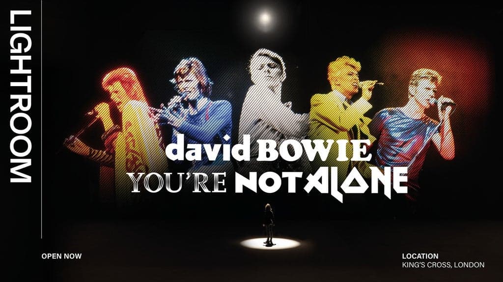 David Bowie: You're Not Alone at The Lightroom