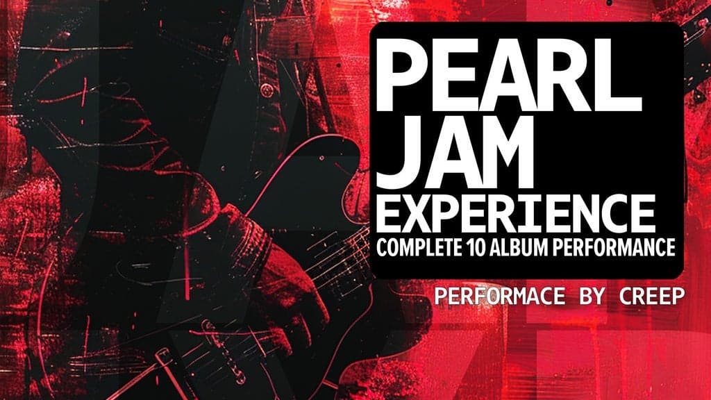 The Pearl Jam Experience VIP Packages · 2026