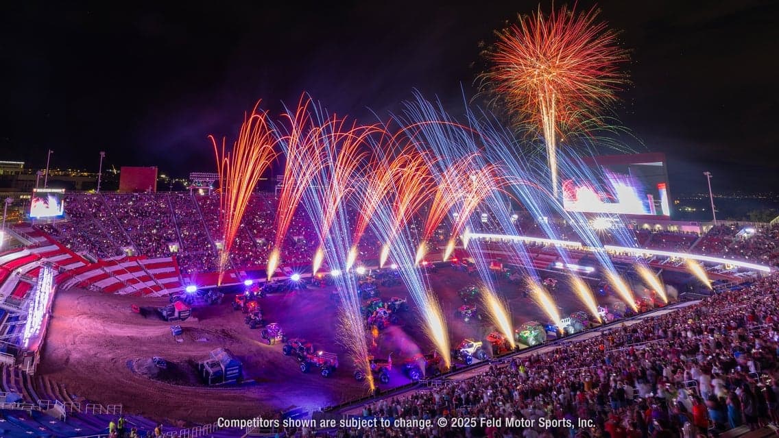 Monster Jam World Finals at Rice-Eccles Stadium