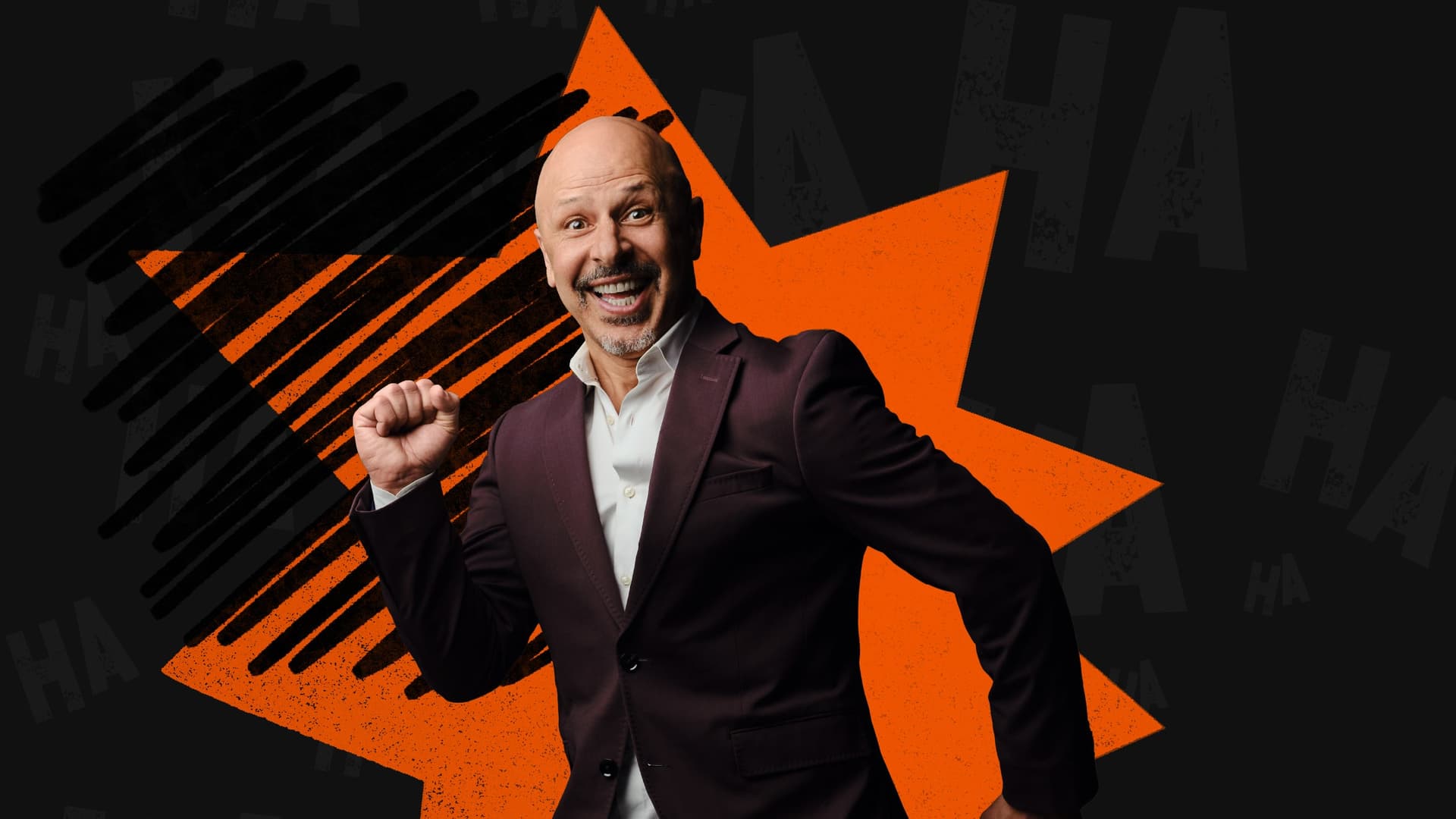 Maz Jobrani at Etihad Arena, Yas Bay