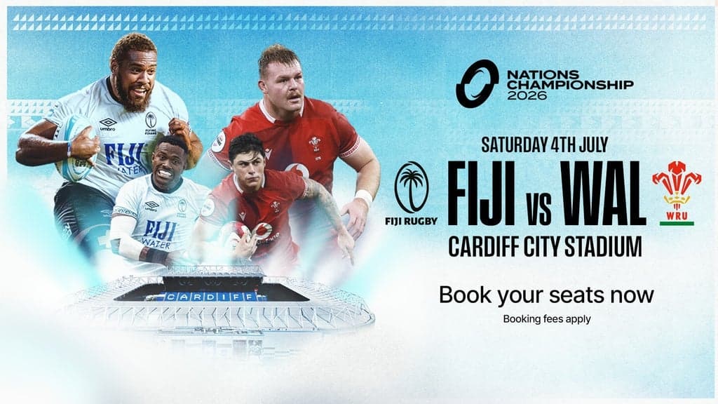 Fiji v Wales Rugby at Cardiff City Stadium