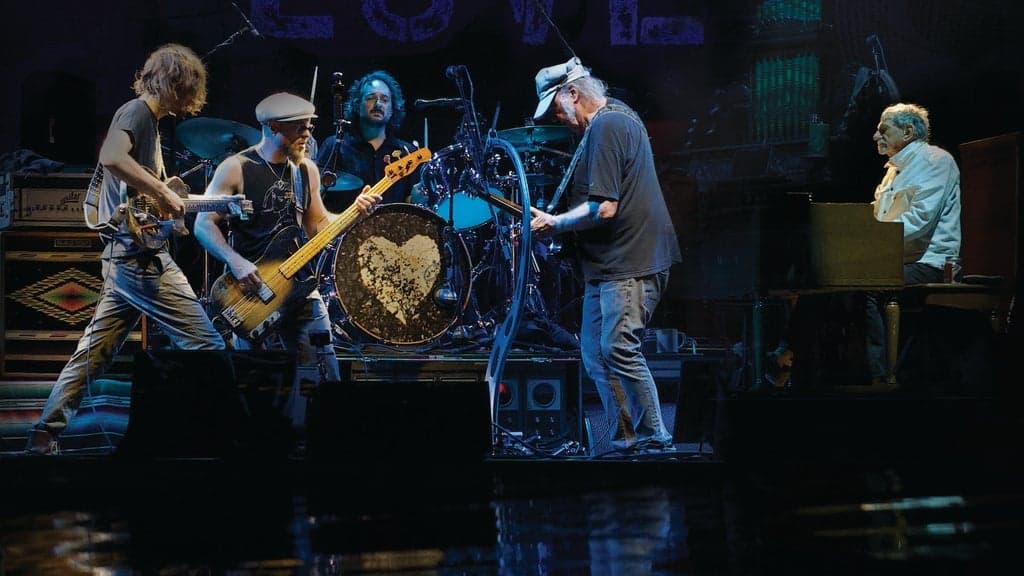Neil Young and The Chrome Hearts at Blackweir Fields, Cardiff