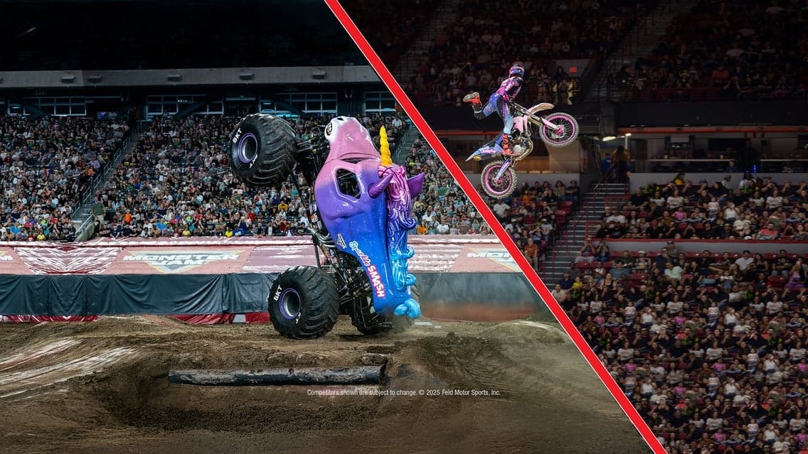 Monster Jam Freestyle Mania presented by Spin Master at Benchmark International Arena