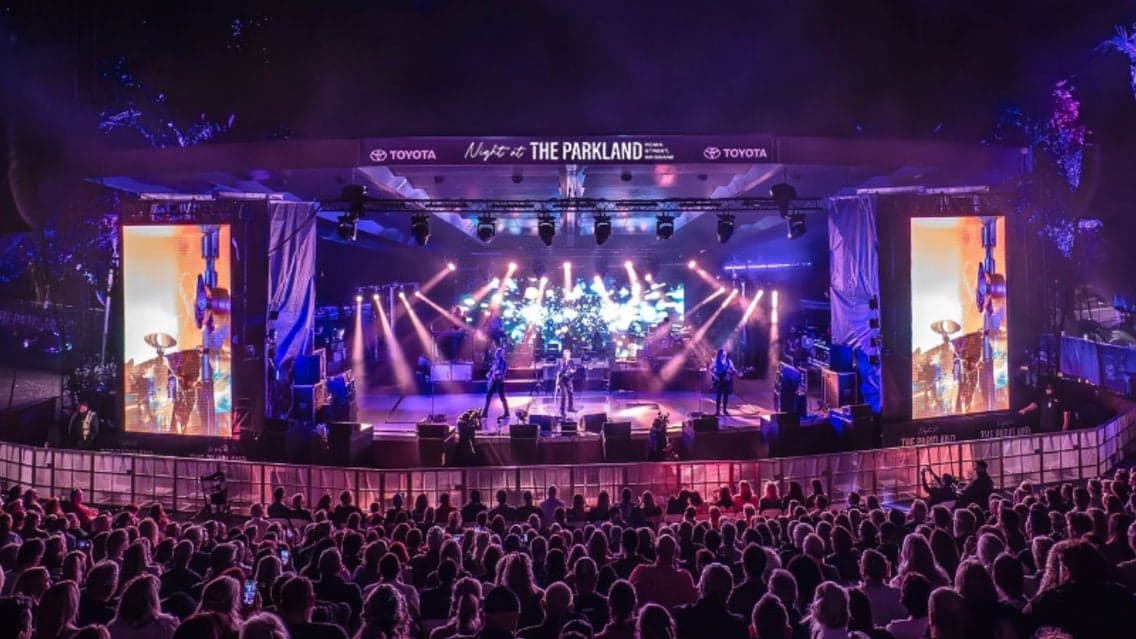 Night at The Parkland - The Temper Trap at Roma Street Parkland