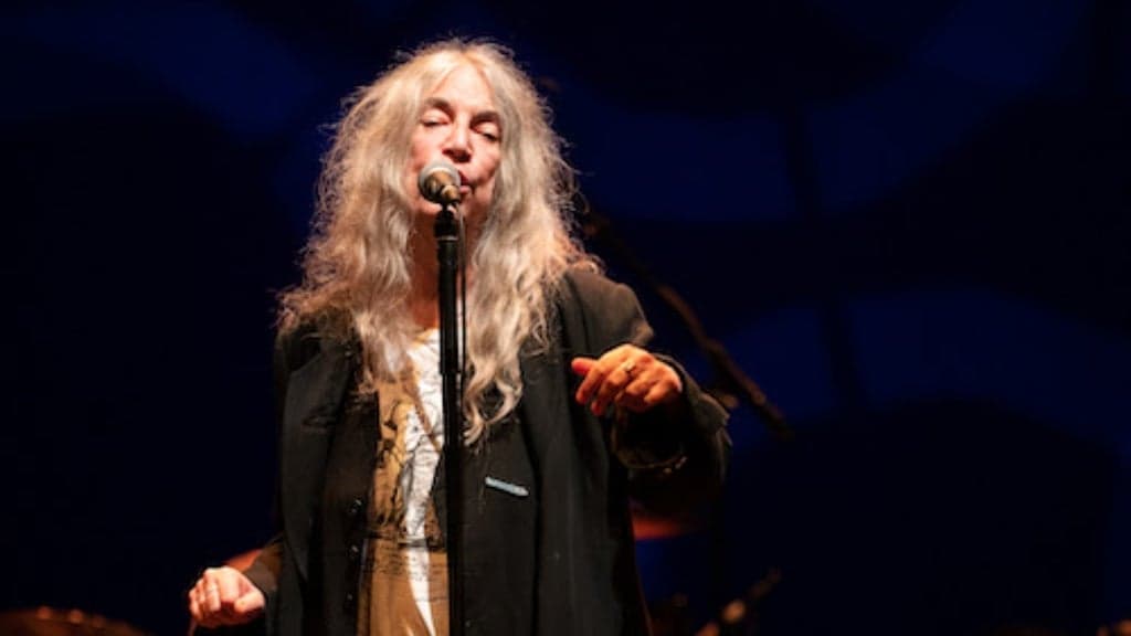Patti Smith Quartet at King John's Castle