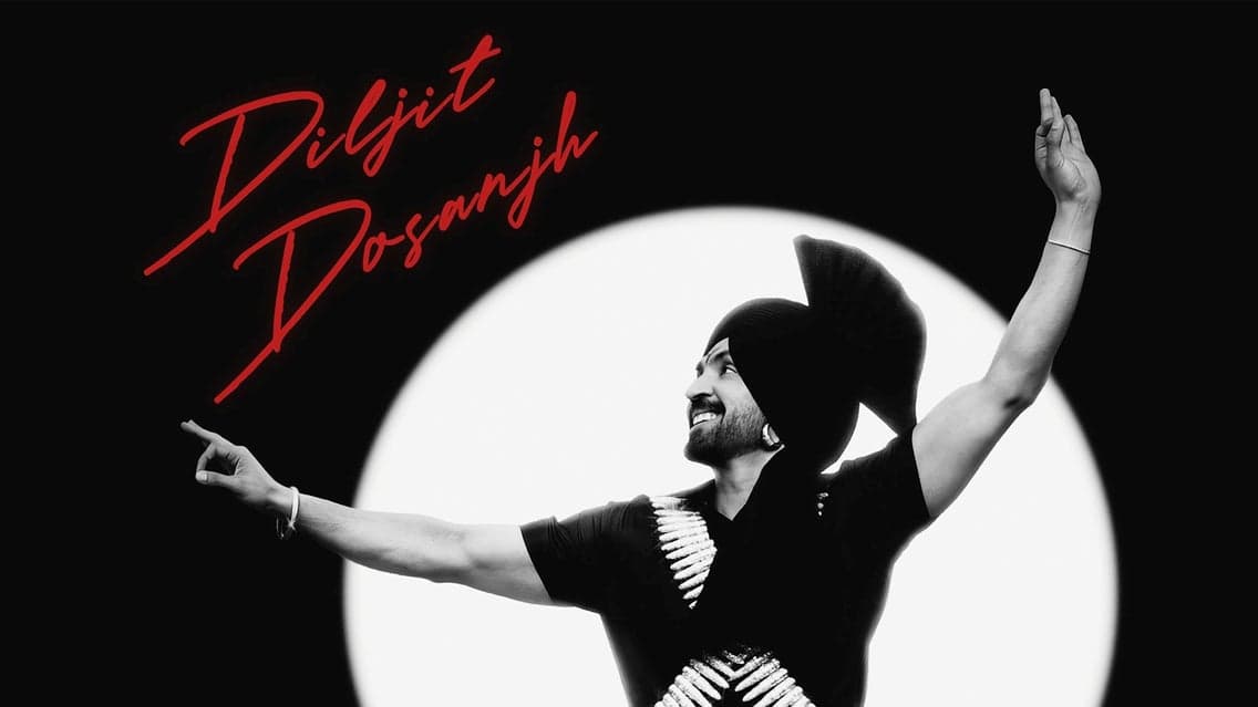 Diljit Dosanjh at Uber Arena