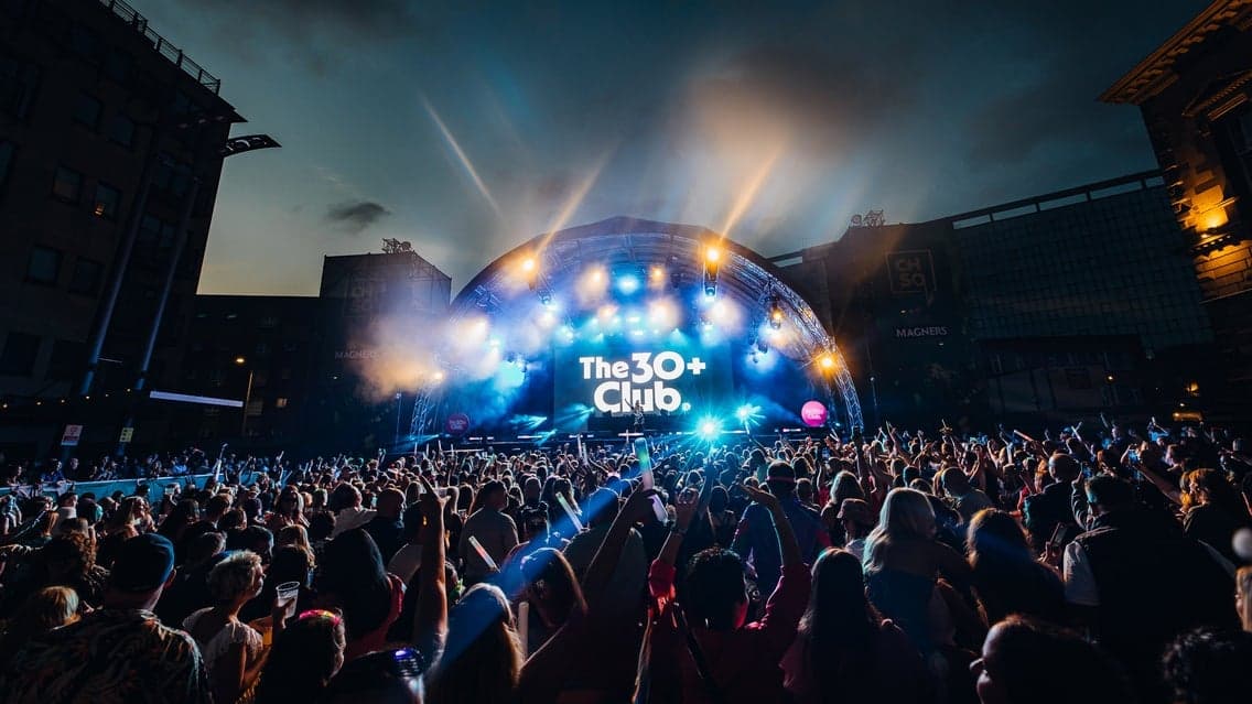 30+ Club Festival at Custom House Square Belfast