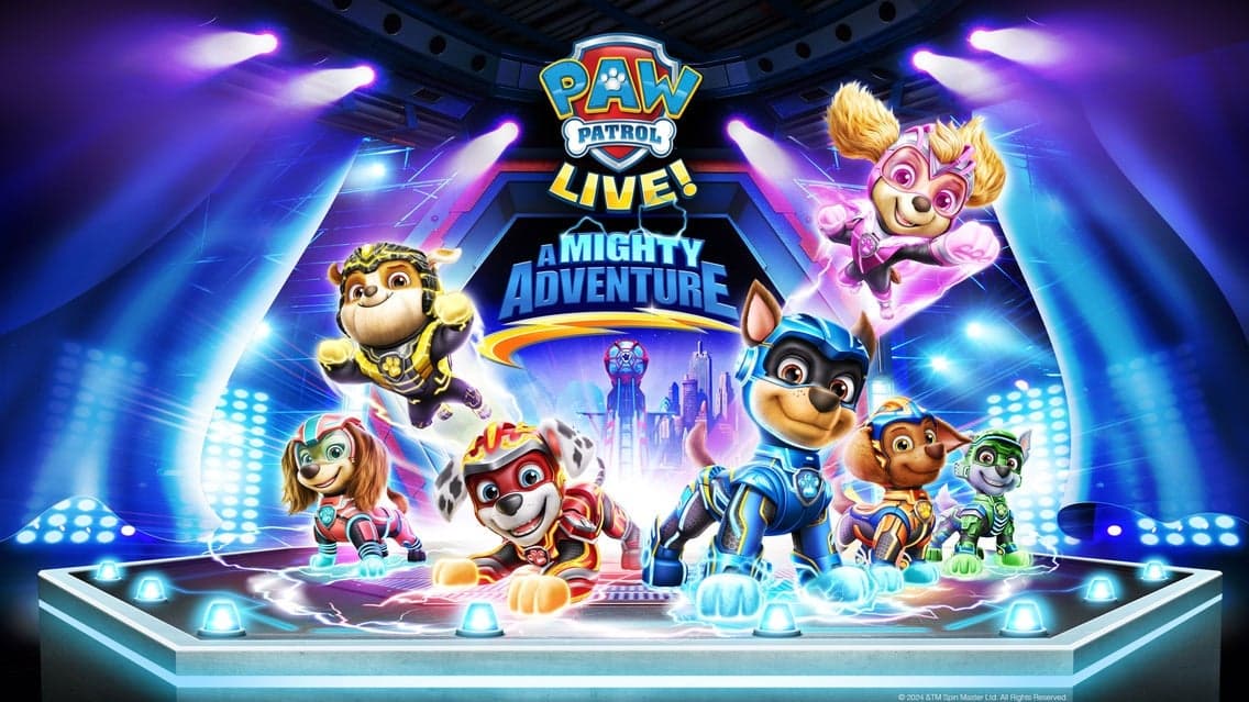 PAW Patrol Live! "A Mighty Adventure" at Heritage Bank Center