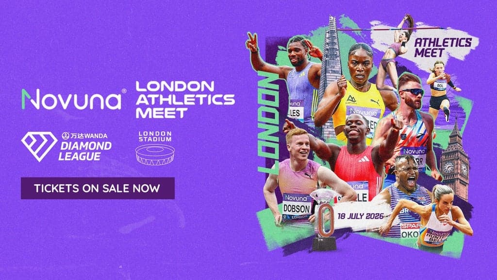 Novuna London Athletics Meet 2026 - Part of Wanda Diamond League at London Stadium