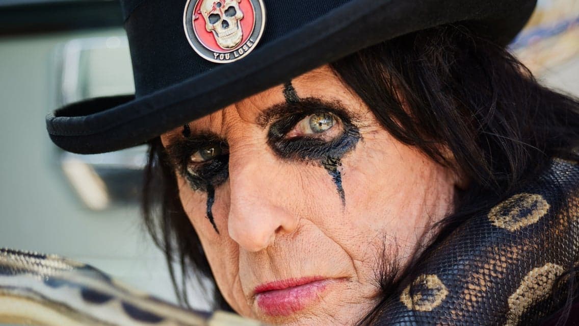 Alice Cooper Devil on My Shoulder Book Tour at New Theatre Cardiff