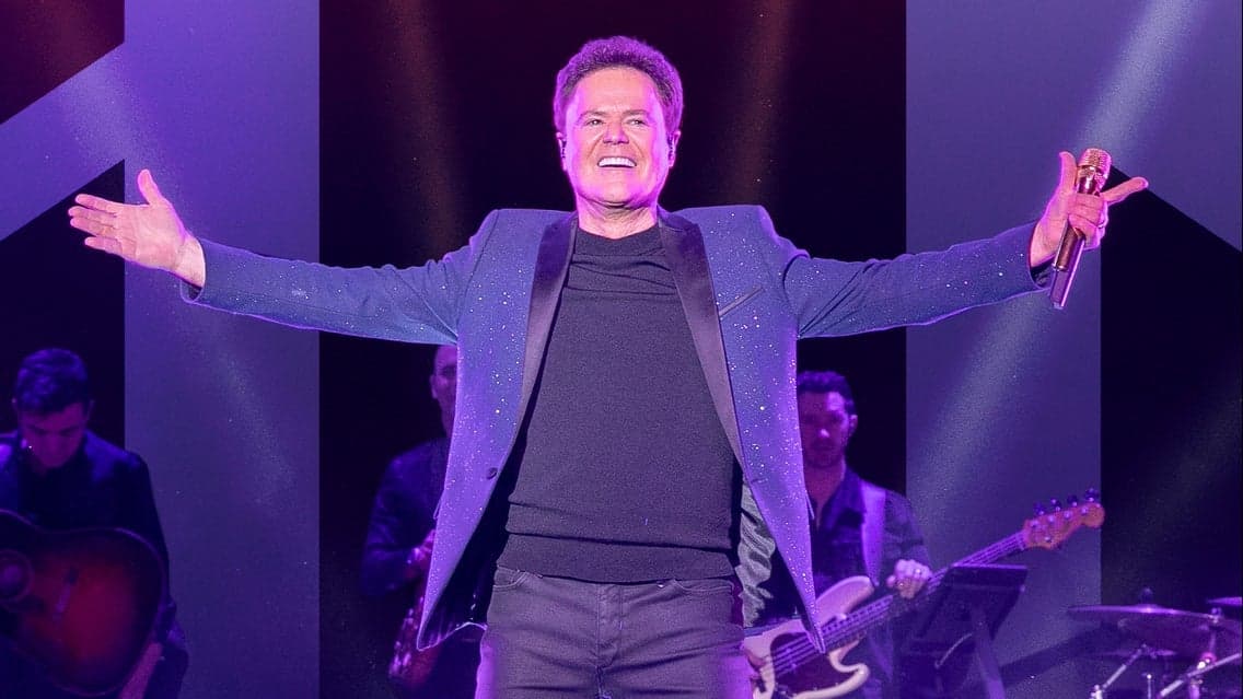 Donny Osmond at OVO Hydro