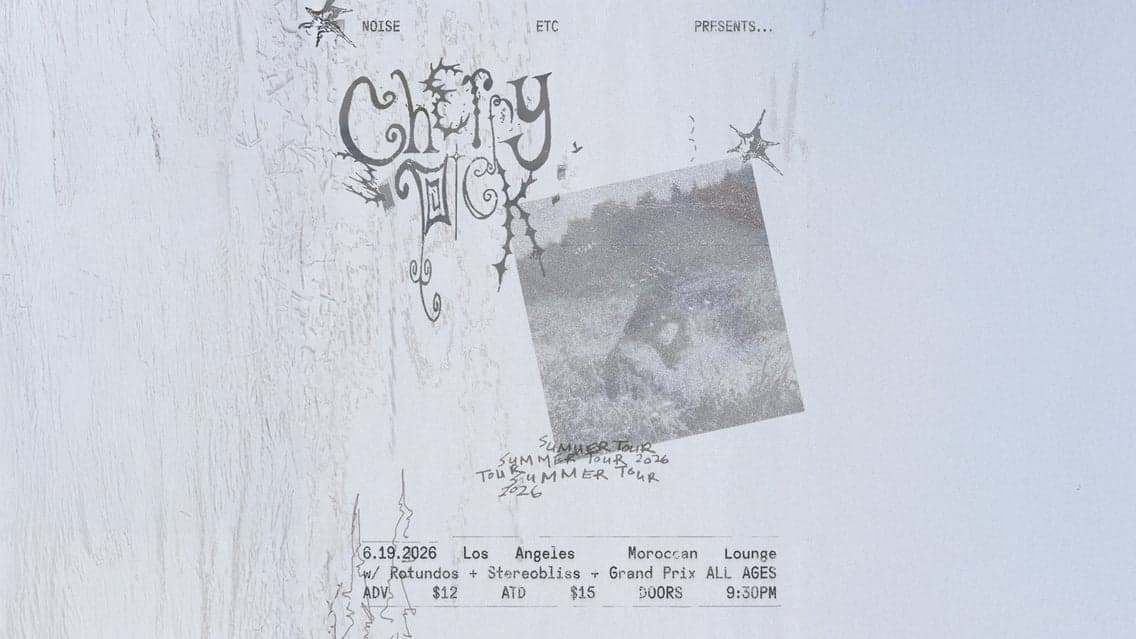 Noise Etc. Presents: cherry pick, Rotundos, Stereobliss & Grand Prix at The Moroccan Lounge