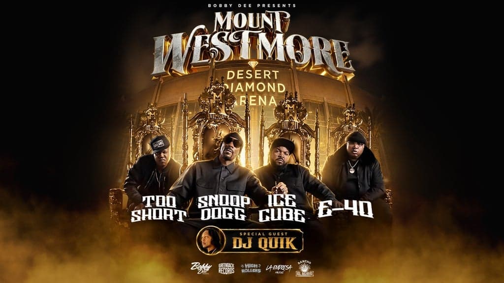 Mount Westmore - Snoop Dogg - Ice Cube - E-40 - Too Short - & More at Desert Diamond Arena