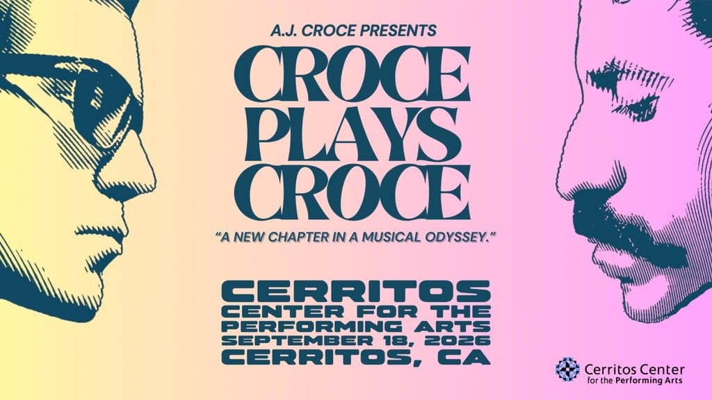 A.J. Croce at Cerritos Center
