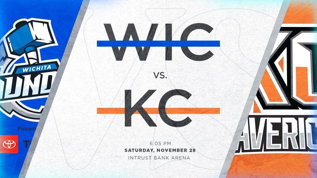 Wichita Thunder vs. Kansas City Mavericks at INTRUST Bank Arena