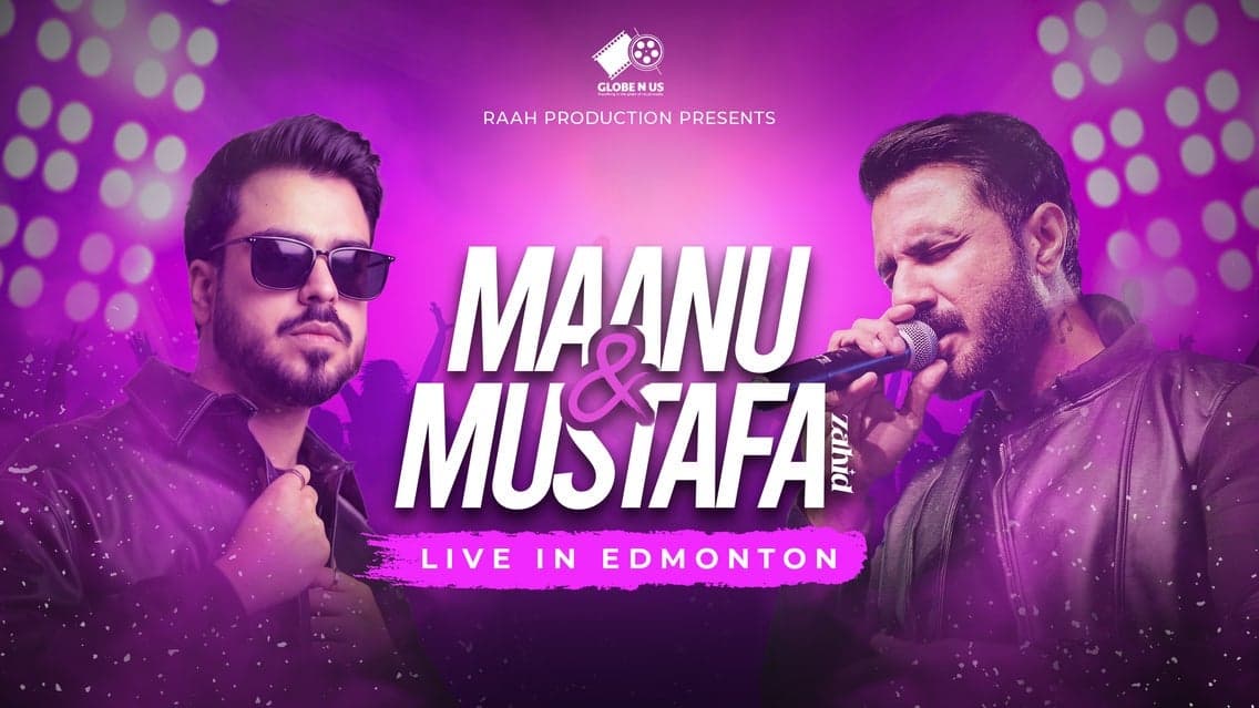 Mustafa Zahid and Maanu Live In Edmonton at Edmonton EXPO Centre