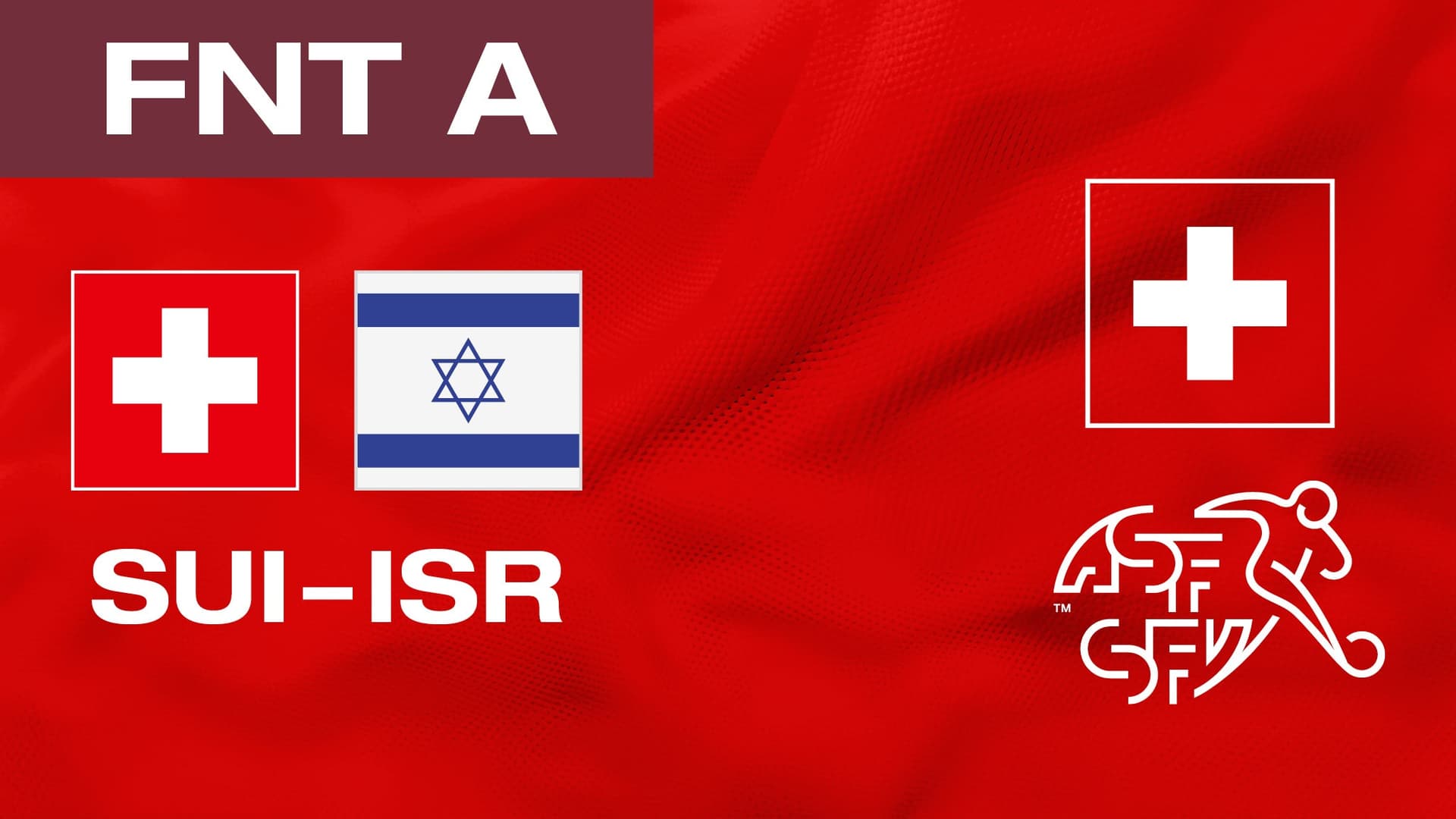 WC - Decisive Match Switzerland vs. Israel at Stade de Tourbillon
