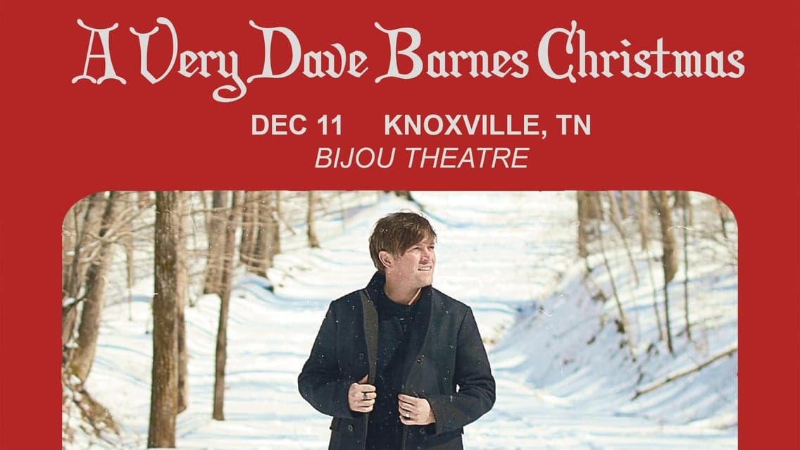 A Very Dave Barnes Christmas 2026 at Bijou Theatre