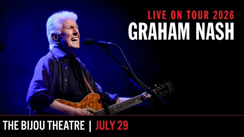 Graham Nash - Live on Tour 2026 at Bijou Theatre
