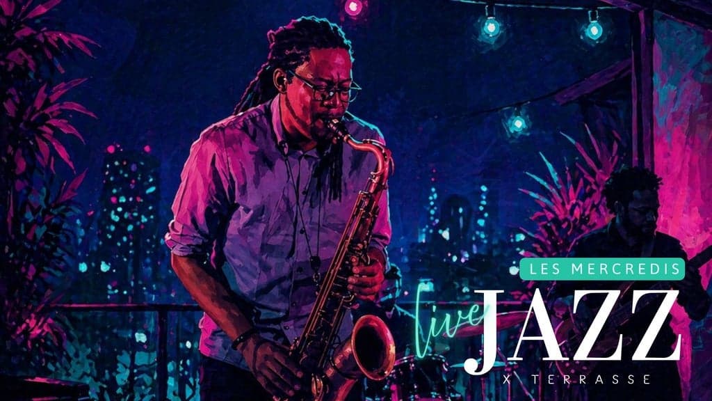 Mercredi Live Jazz X Terrasse - Alain Oyono at Le Balcon X Terrasse