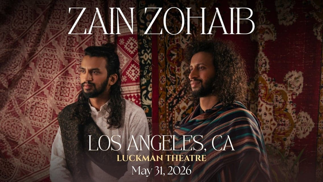Zain Zohaib Qawwali Night at Luckman Fine Arts Complex