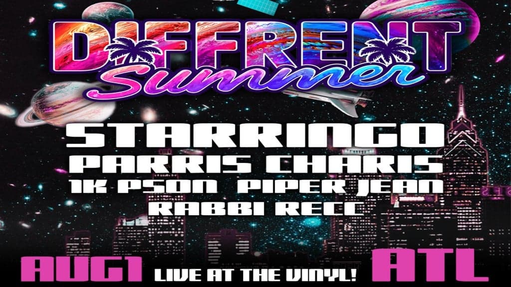 Starringo Presents: Diffrent Summer 2026 at Vinyl