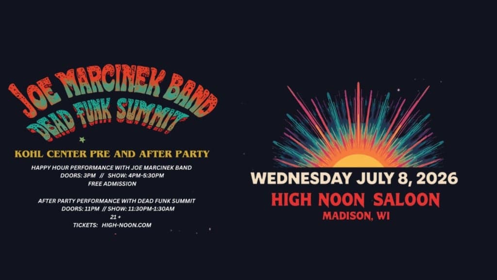 Dead Funk Summit - Kohl Center After Party (Ages 21+) at High Noon Saloon