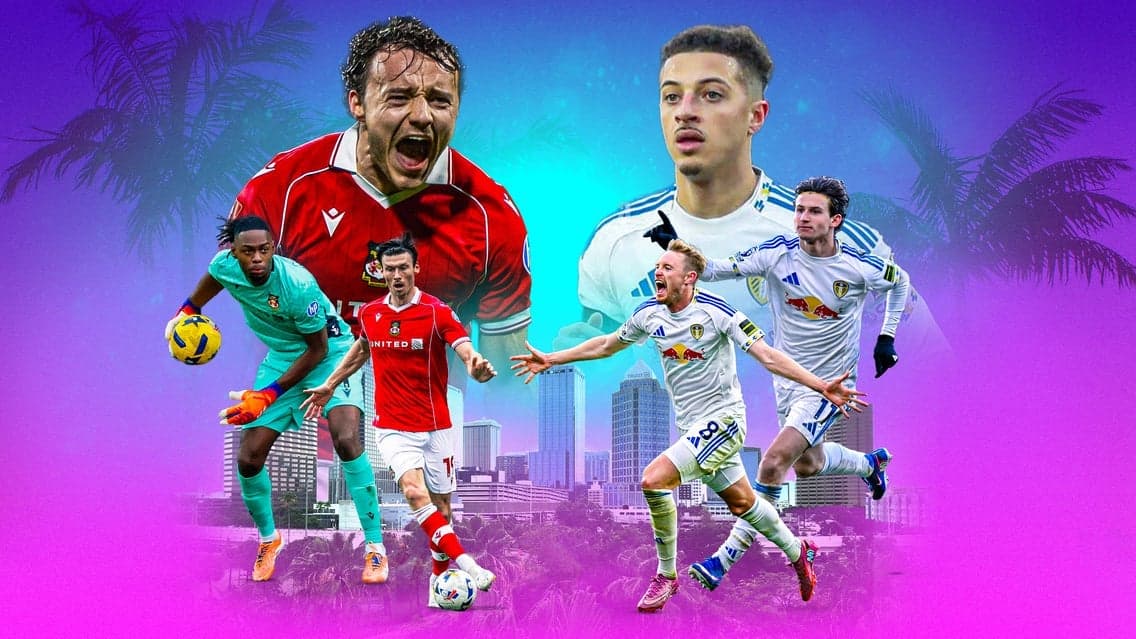 Wrexham AFC vs. Leeds United at Raymond James Stadium