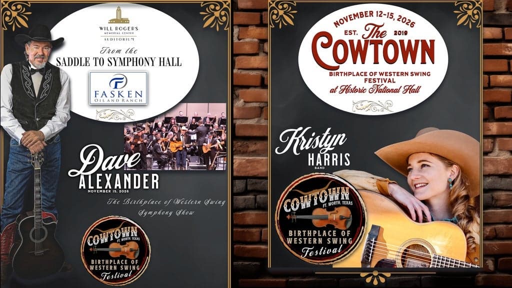 From The Saddle To Symphony Hall - Cowtown Birthplace Of Western Swing at Will Rogers Auditorium