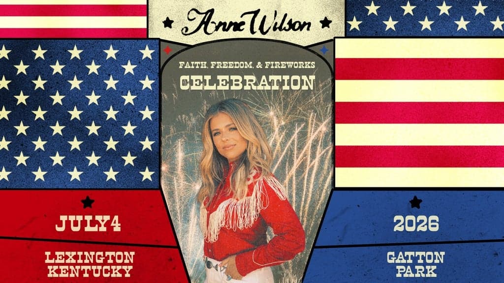 Anne Wilson: Faith, Freedom, & Fireworks Celebration at Gatton Park